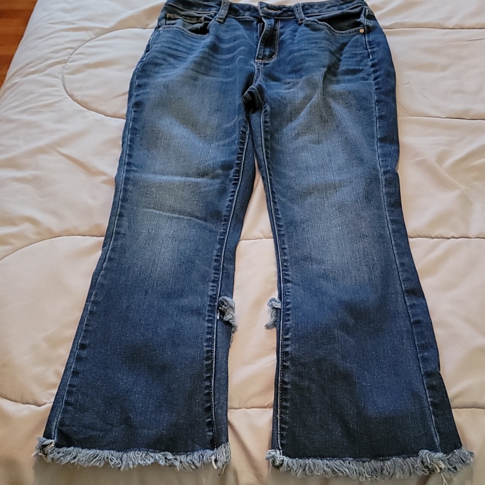 Cropped jeans